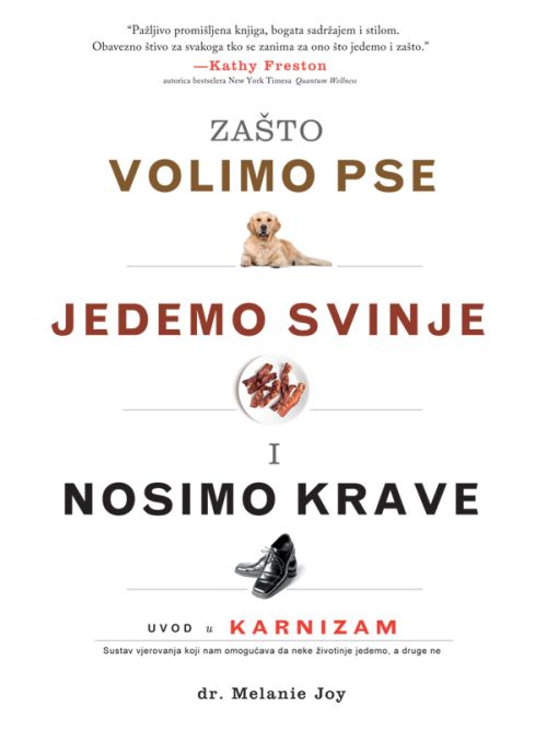 Zašto volimo pse, jedemo svinje, a nosimo krave