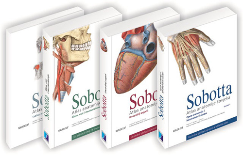 Sobotta - Atlas anatomije čovjeka 1/3 + Tablice