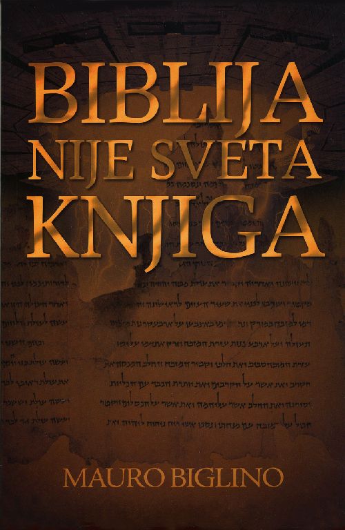Biblija nije sveta knjiga