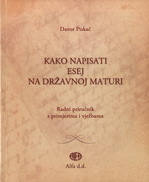 Kako napisati esej na državnoj maturi